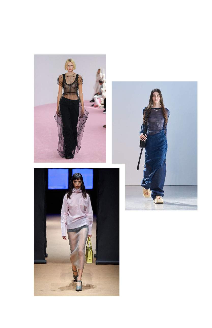 Spring 2023 Trend: Sheer  Sheer fashion, Sheer clothing, Fashion