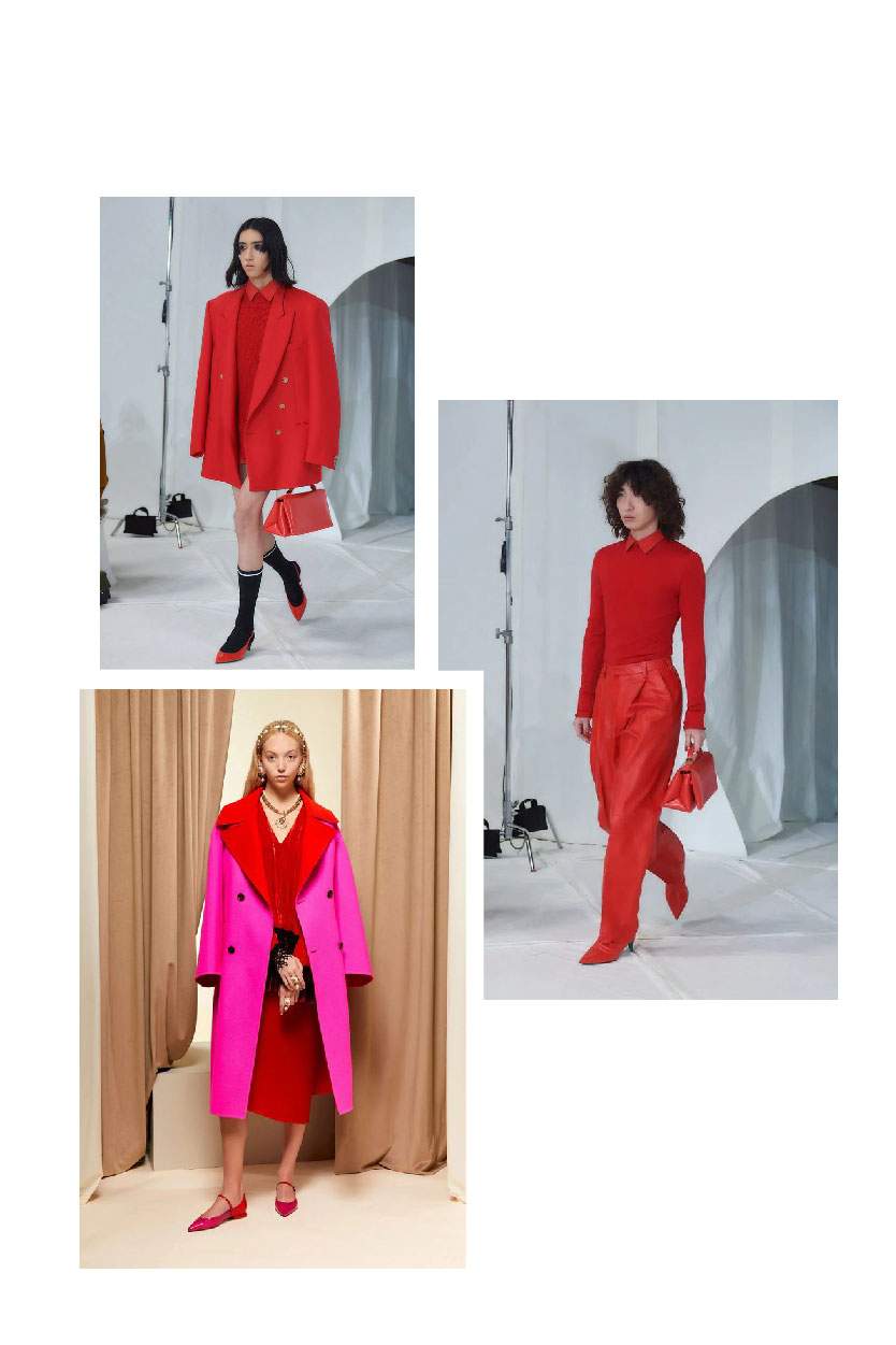 Luscious Red Colors Trend Fall Winter 23/24