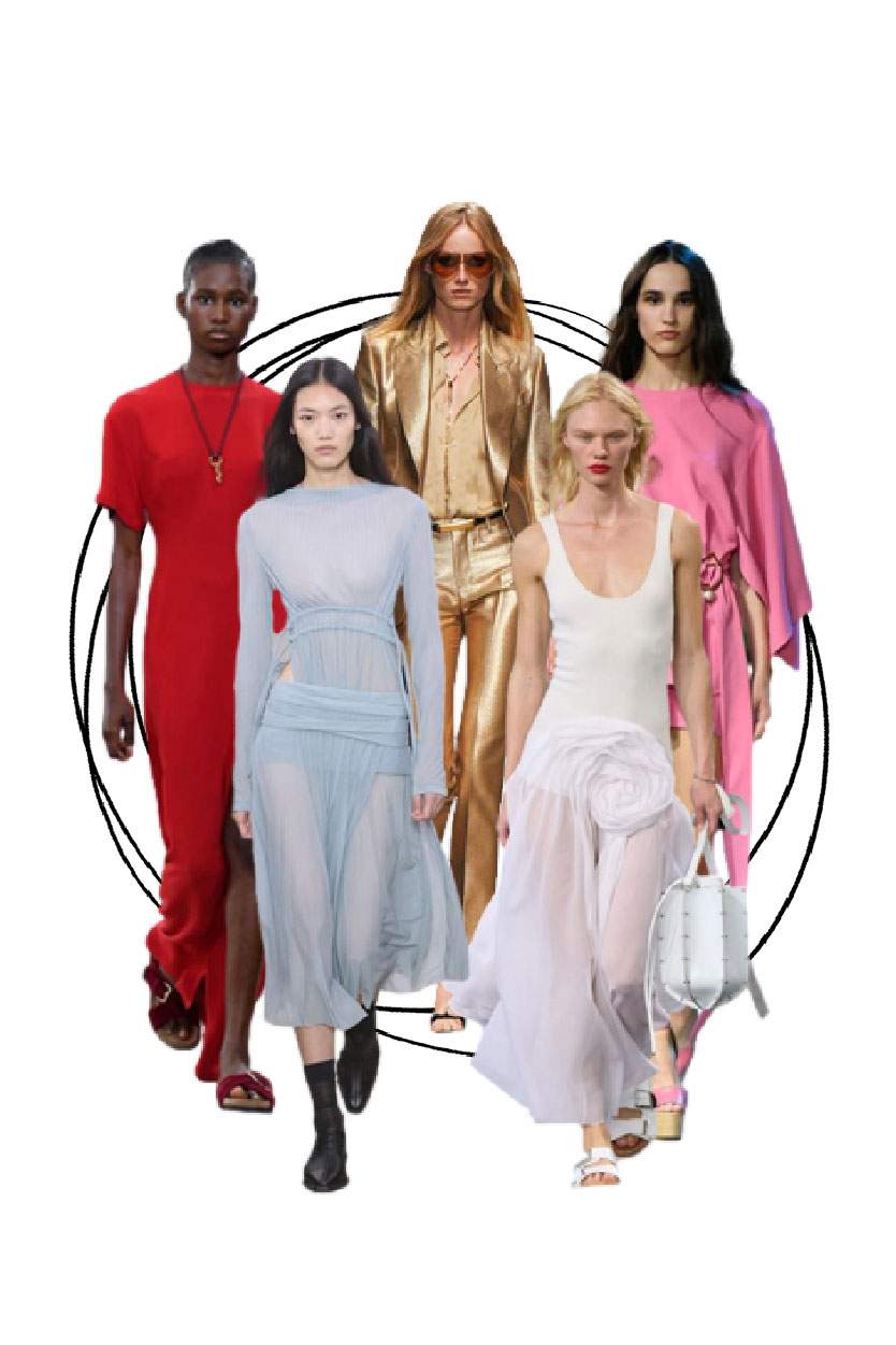 SS 24 | The 5 Key Colors Trend | Woman
